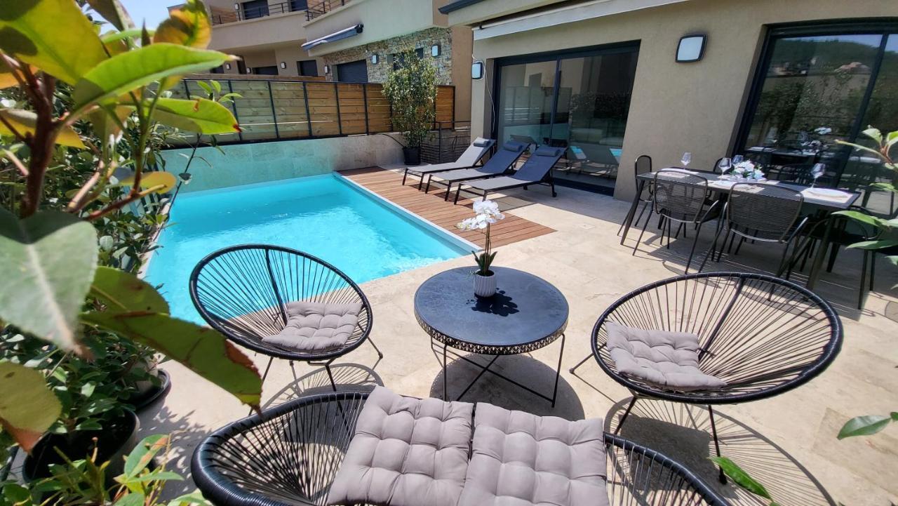 Villa Moderne De Standing Avec Piscine Privee A 400M De La Plage - 4 Chambres Conca Eksteriør billede