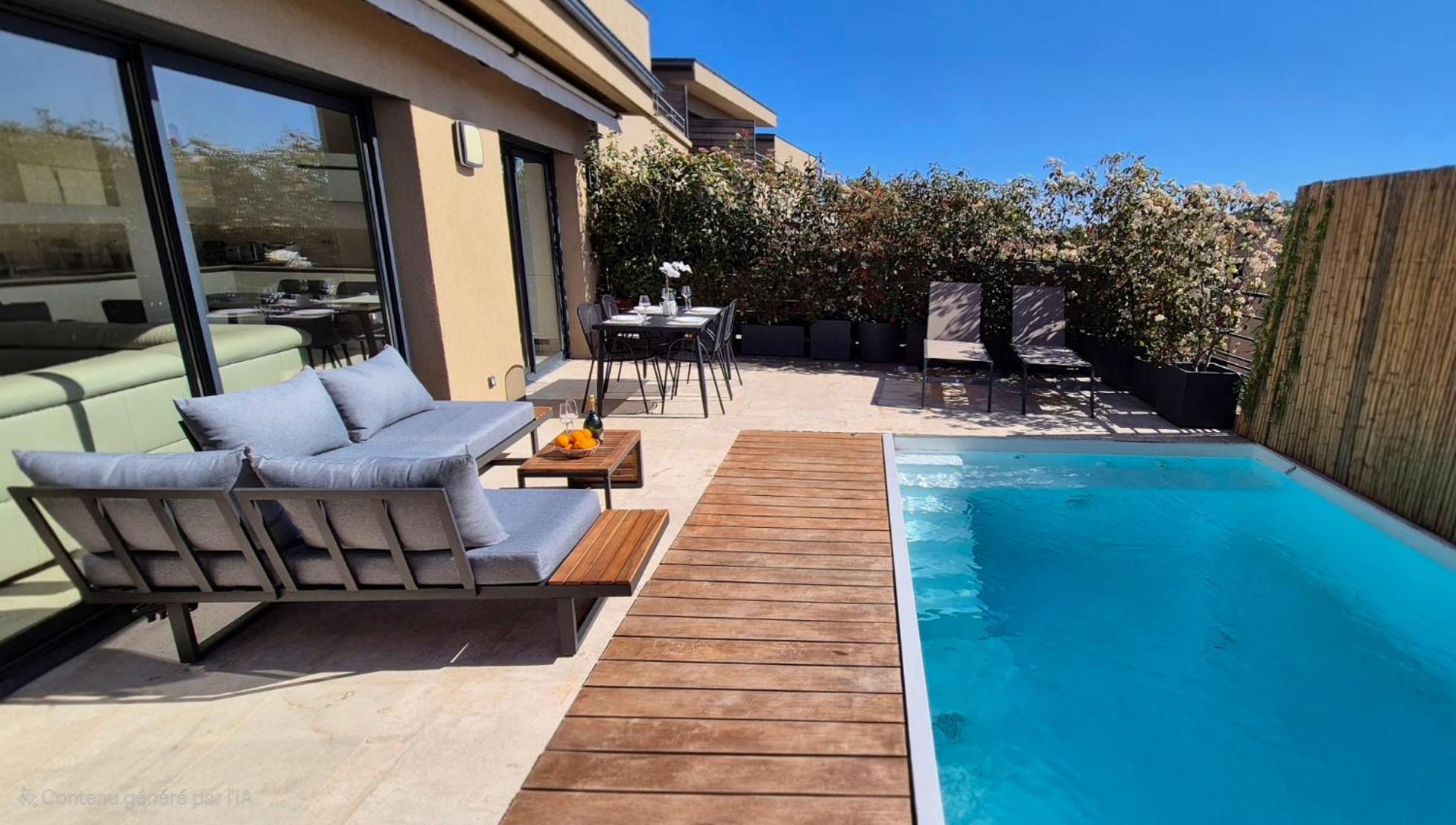 Villa Moderne De Standing Avec Piscine Privee A 400M De La Plage - 4 Chambres Conca Eksteriør billede